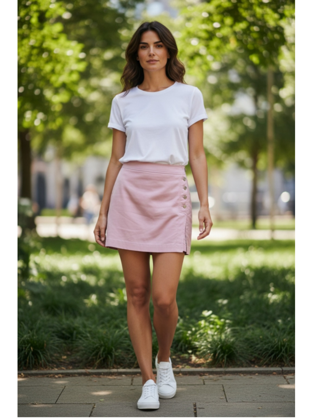 Light Purple IZOD Women's Skort with Pockets - Size 10 - Picture 3 of 9